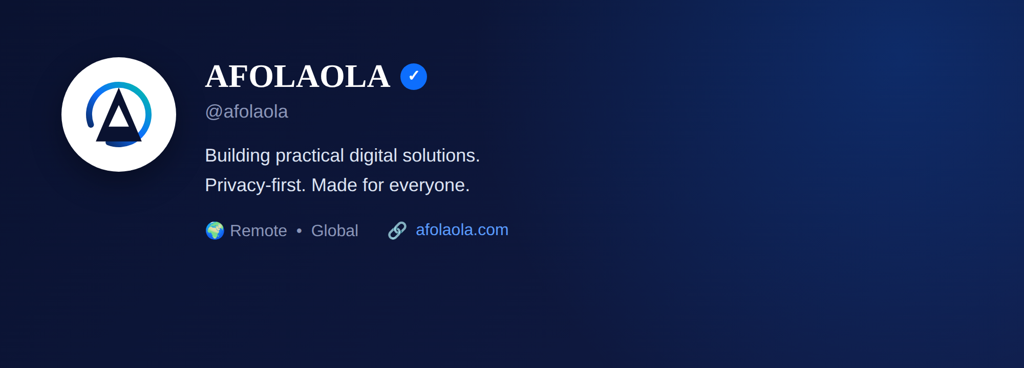 AFOLAOLA social banner